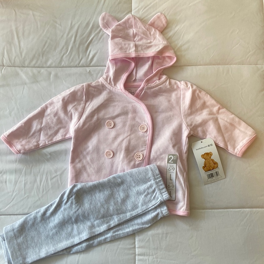 NWT Bon Bebe Matching Set